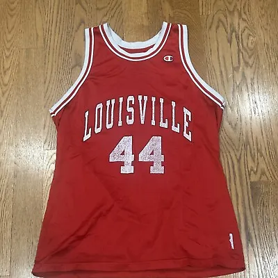 Vintage Champion Louisville #44 Basketball Jersey Large/XL • $65