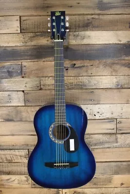 Rogue SO-069-RAG-BL Starter Acoustic Guitar - Blue Burst  SCRATCH  #R4277 • $24.95