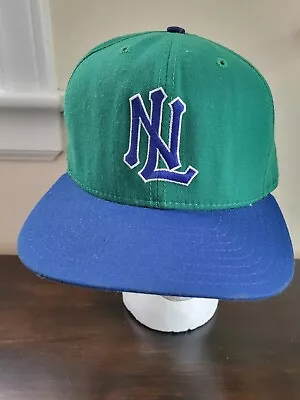 Vintage NATIONAL LEAGUE UMPIRE NEW ERA PRO MODEL CAP HAT NL WOOL 7 1/2 Fitted • $24.99