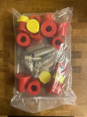 Energy Suspension 11.3105R; Front Control Arm Bushings Red For 90-97 Mazda Miata • $92