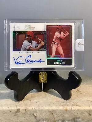 2023 Panini Three & Two Baseball Vince Coleman Auto 08/15 No. SS-VC • $65