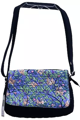 Vera Bradley Convertible Flap Crossbody In Hanging Around & Dark Navy.  NWT • $42.49