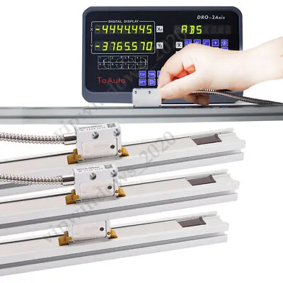 Digital Readout 100mm-6000mm Read Head 5um Magnet Linear Scale CNC Milling • $264.60