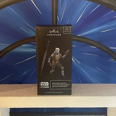 2022 Star Wars Celebration Bo-Katan And Darksaber Hallmark Ornament SDCC NYCC • $203.40