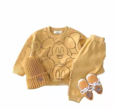 Disney Mickey Mouse Baby Outfit Baby Tracksuit Baby Clothes • $12