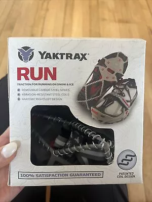 Yaktrax Unisex Run Ice Traction Device (SIZE SMALL) • $20