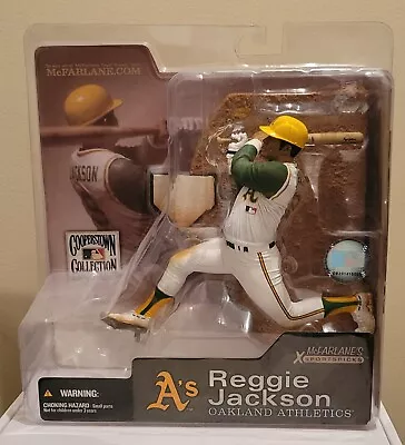 Reggie Jackson VARIANT Cooperstown Collection Series 1 A's McFarlane Figure • $20.50