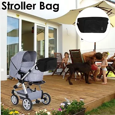 Baby Stroller Organizer Holder Strap Travel Carriage Hanging Net Bag Accessories • $23.99