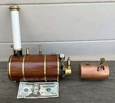 Vintage Stuart / MACC Brass / Copper Model Steam Boat Live Steam Engine Boiler • $800