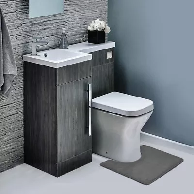 Memory Foam Contour Bathroom Toilet Mat Rug - Soft Anti Fatigue And Absorbent • $16.99