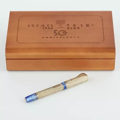 Montegrappa 50Th Anniversary Israel  Limited Edition Fountain Pen In Box Mint • $4950