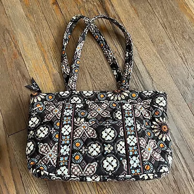 Vera Bradley Tote Purse Quilted Shoulder Bag ‘Canyon’ Retired Fall 2012 • $18.88