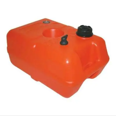 Boat Outboard Motor Fuel Tank Portable Petrol 22 Lt Moulded Plastic With Gauge • $70.03