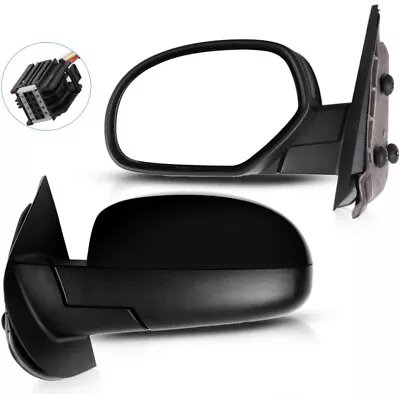 2x Power Heated Side View Mirrors Left Right For 2007-2013 Chevy Silverado 1500 • $83.99