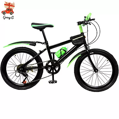 20 Inch Child City Bike 7 Speeds Kids Mountain Bike Double Disc Brake Bicycle  • $102