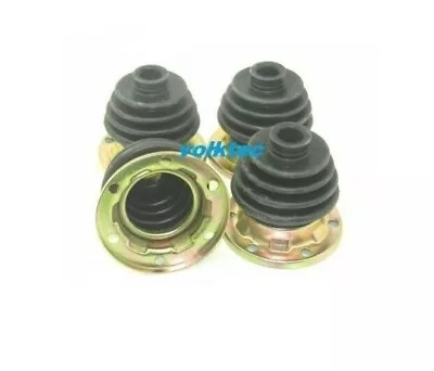 $34 • Buy (Set Of 4) Rear CV Joint Axle Boot Kit VW Volkswagen Super Beetle Bug IRS 68-on 