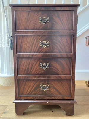 £20 • Buy Antique Mahogany Regency Style HiFi/Stereo Cabinet With Lift Top