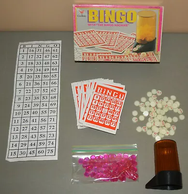 Vintage BINGO Game - Cardinal 1981 With The Bingo Machine • $8