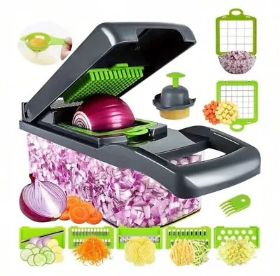 Fullstar Vegetable Chopper - Stainless Steel Gray • $15.99