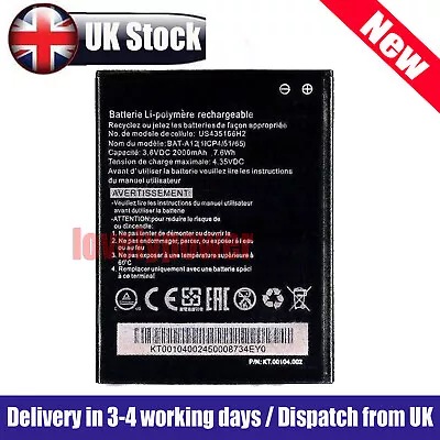 Battery For Acer Liquid Z520 Liquid Z520 Dual SIM BAT-A12 BAT-A12(1ICP4/51/65) • £8.66