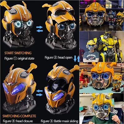 Great Gift-1:1 Voice Control Bumblebee Helmet  ( English )/Toys/Birthday Gift • $294