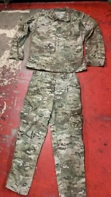 Us Army Ocp Multicam Uniform Large Regular Set Flame Resistant Fracu Flap • $54.99