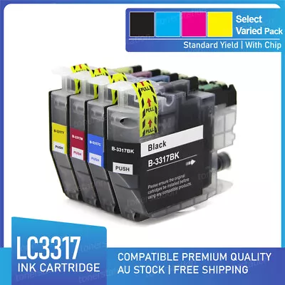 Compatible Ink Cartridge LC-3317 For Brother MFC-J5330DW J5730DW J6530DW J6730DW • $41