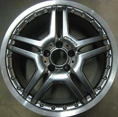 OEM Original 19 Mercedes SL55 SL65 CLS55 AMG Factory Wheel 65340 2114001202 • $1274.15