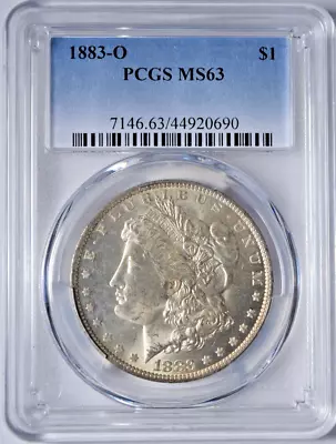 1883-o Morgan Silver Dollar ~ Pcgs Ngc Ms63 ~ Priced Right! • $74.95