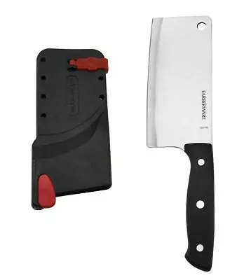 Farberware EDGEKEEPER 6-Inch Triple Riveted Cleaver Knife Self-Sharpening Sleeve • $15.99