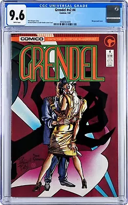 Grendel V2 #4 CGC 9.6 (Jan 1987 Comico) Matt Wagner Story Wraparound Cover • $42.72