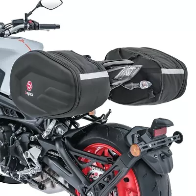 Saddlebags Pair For Kawasaki Z 1000 / SX RF3 30-40L Blk • £99.85