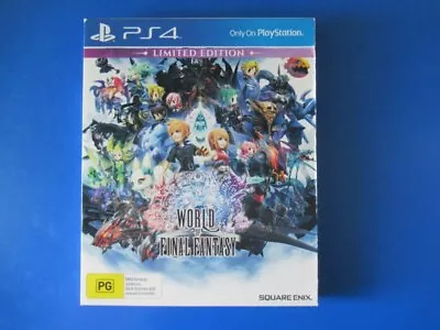 World Of Final Fantasy Limited Edition - Sony PS4 PlayStation 4 Games PAL AUS • $44.10