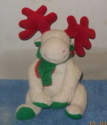 TY Moosletoe The Moose Beanie Baby Plush Toy Xmas Christmas • $9.70