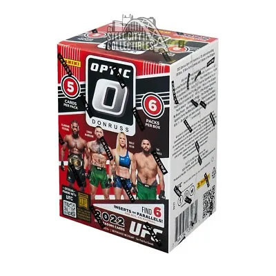 2022 Panini UFC Donruss Optic 6-Pack Blaster Box (Purple Parallel) • $23.95