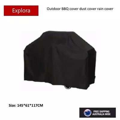 BBQ Cover 2 Burner Barbecue Grill Protector Outdoor Dust Rain Cover 145x61x117cm • $18.65