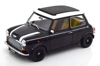 Mini Cooper LHD Sunroof Black Metallic/White 1:12 KK-Scale Model Car • $189.05