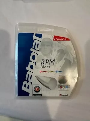 BABOLAT RPM Blast Power 17 Gauge Black Tennis Strings (set) • $12.50