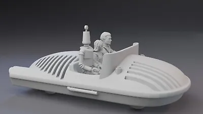 Fireball XL-5 - Space Car 3 Figure Set Steve Robert Venus - 4 Inches 3D Print • $150