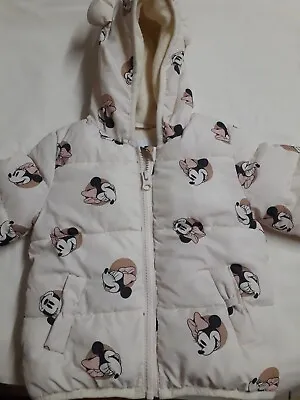 Disney Baby Girls  Winters Coat 6_9 Months  • £6.99