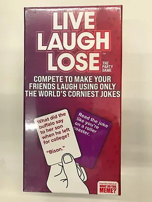 $39.95 • Buy Live Laugh Lose - What Do You Meme Fun Game