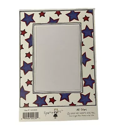 ALL STARS Die-Cut “Frame Ups” Frame(5”x6-1/4”)My Minds Eye•Holiday•4th Of July• • $2.79