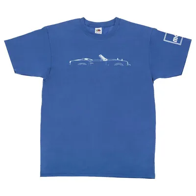 £15.89 • Buy Triumph Spitfire Silhouette Men's T-Shirt In Blue Size L - Available In S/M/XL