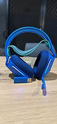 Logitech G733 Wireless Gaming Headset - Blue • $150