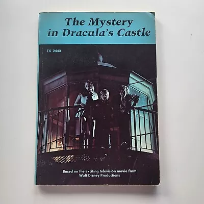 The Mystery In Dracula's Castle 1973 Vintage Scholastic Paperback Disney Movie • $3.50