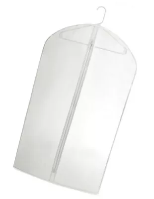 Clear Vinyl Suit Bag Garment Bags 24'' X 40'' With Zipper For Travel • $9.50