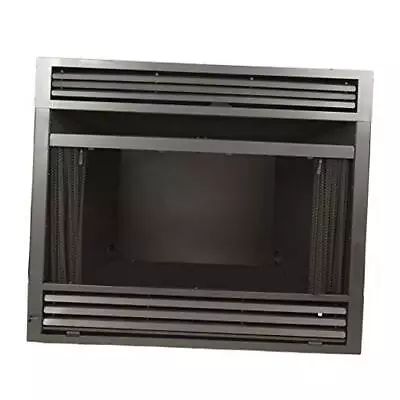  32 In. Circulating Zero Clearance Universal Vent Free Firebox Black  • $788.26