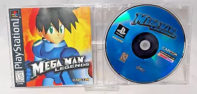 Mega Man Legends (Sony PlayStation 1 1998) Game And Manual Only No Back Insert • $55