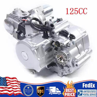 125CC Engine Motor Semi Auto Reverse ATV QUAD BUGGY GO KART 4 WHEELERS COOLSTER • $331.55