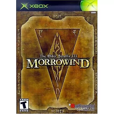 The Elder Scrolls III: Morrowind For Xbox Original RPG 6E • $8.26